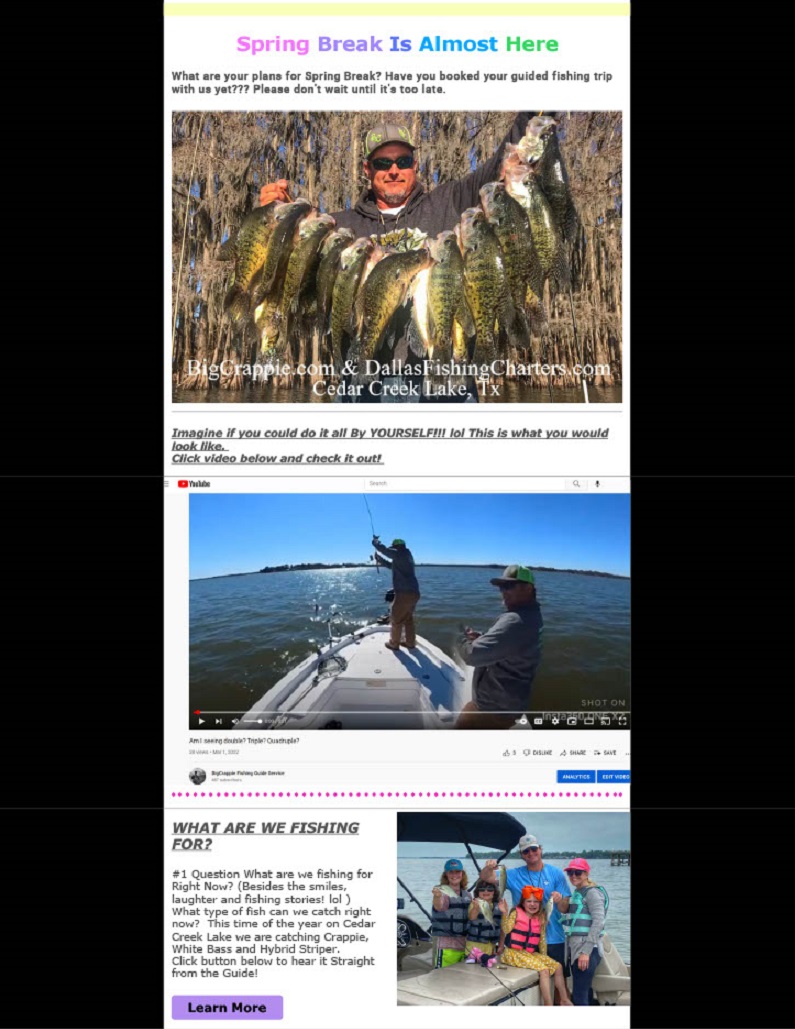Springbreak2022 Fishing Lakereport Bigcrappie And Dallasfishingcharters 790x450
